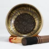 1 Set Nepal Handmade Buddha Singing Bowls Tibet Buddha Sound Bowl For Yoga Meditation Chanting Healing Music Therapy Bowl 1