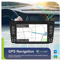 4 + 64G 8 pouces sans fil Carplay Android Auto pour Skoda Octavia 2 A5 2004-2013 autoradio CarPlay GPS Navigation WIFI RDS stéréo 5