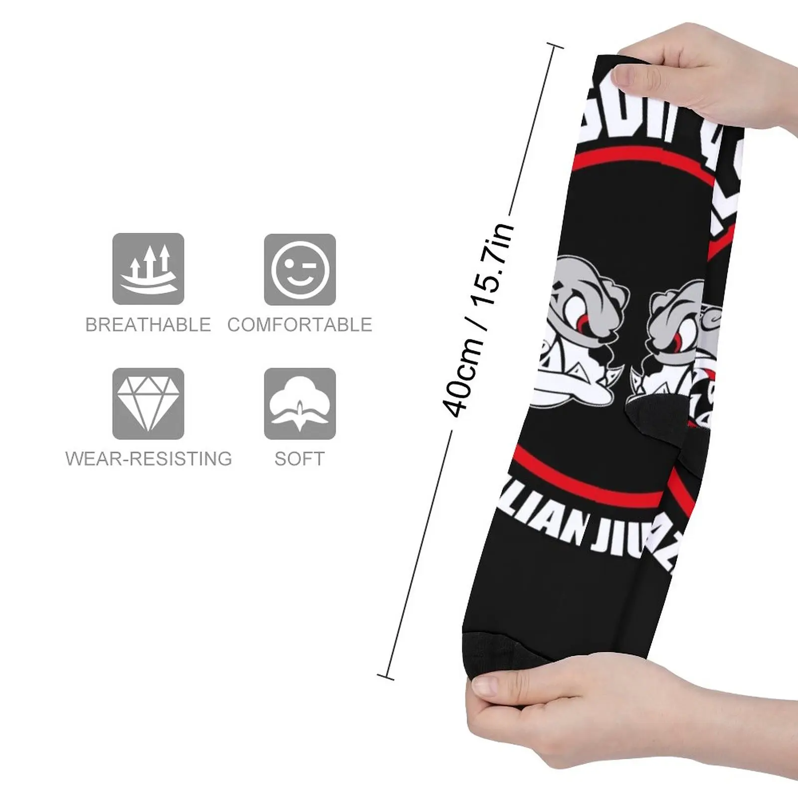 Carlson Gracie Brazilian Jiu-Jitsu Martial arts Socks sock men compression stockings Women