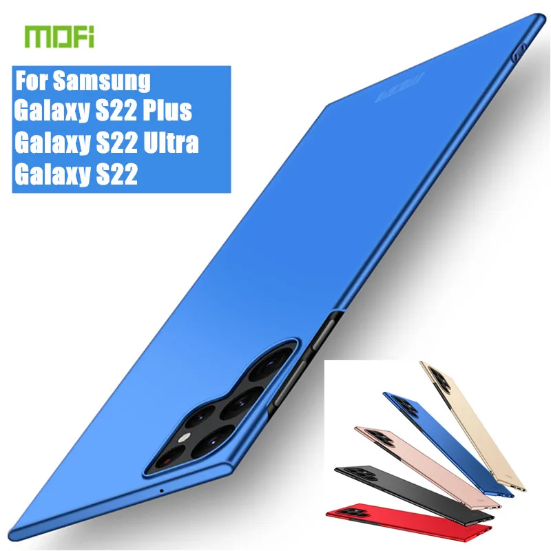 Custodia Mofi Per Samsung Galaxy S22 Plus S22 Custodia Rigida Per Pc Ultra Sottile Custodia Protettiva Sottile Per Samsung S22 + Plus