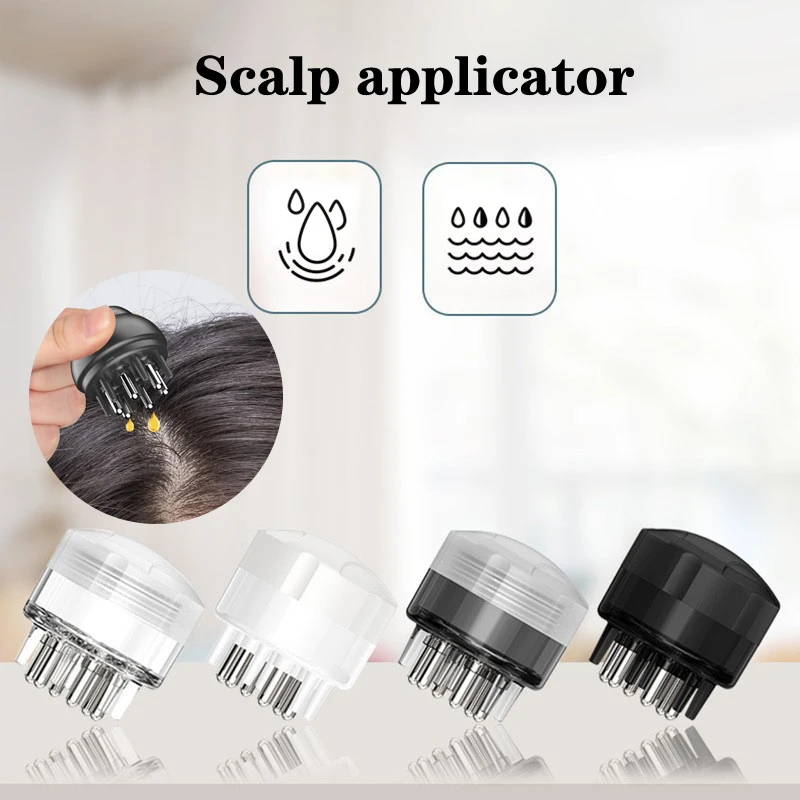 

1ML Scalp Applicator Liquid Comb For Hair Growth Serum Oil Nourish Mini Portable Hair Roots Massage Medicine Comb Hair