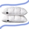 100% cotton white goose down pillow 5 Stars hotel pillow High-end down comfortable pillow 3-dimensional cervical pillow core 5