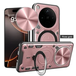 Supporto Magnetico per Smartphone con Anello Rotante in Metallo e Armor Enhancements