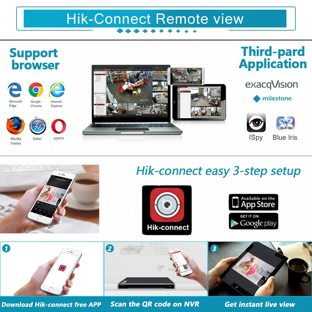 Hik Connect Hikvision Remote Access Playback Hikvision App Login - Main Image