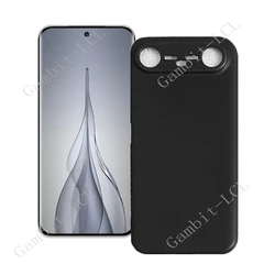 Enhanced Shockproof TPU Back Cover - Anti - Falling Case for Tecno Pova Slim 5G (Black)
