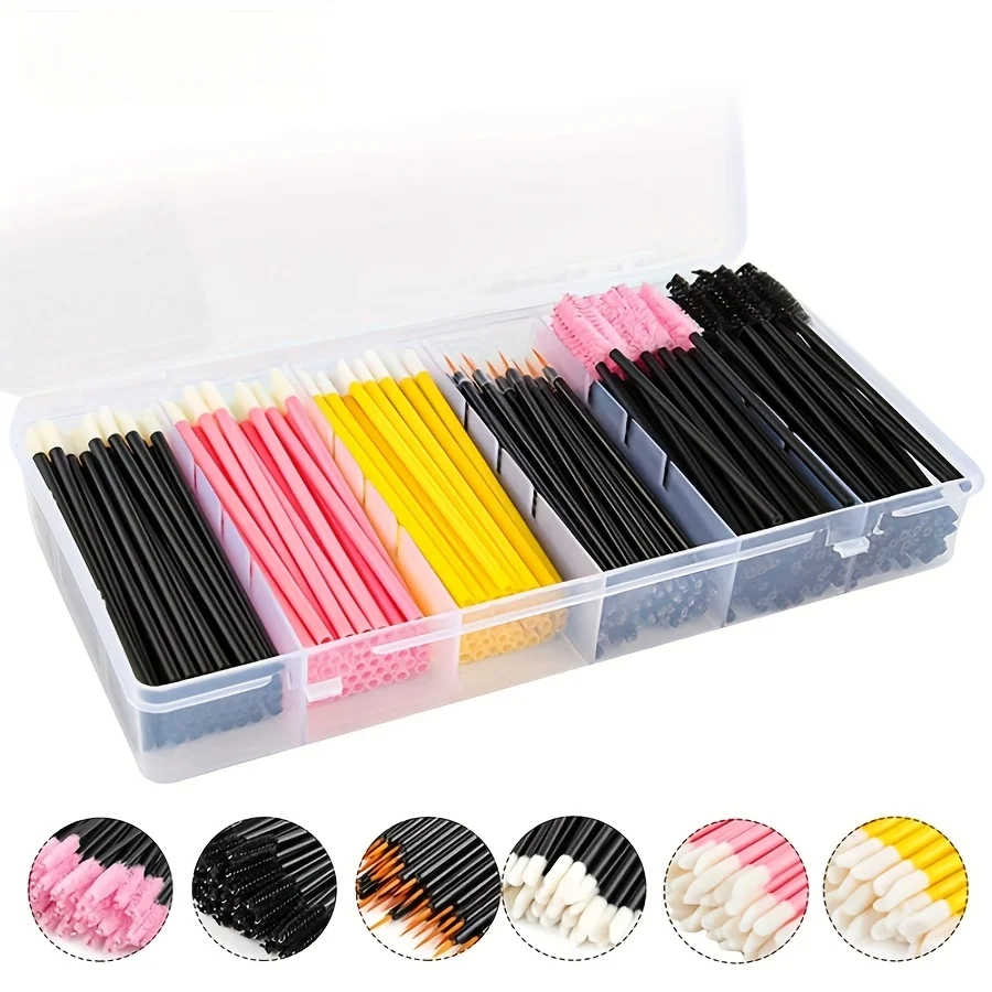 Lash Brush Set Mascara Wand for Salon & Home Use