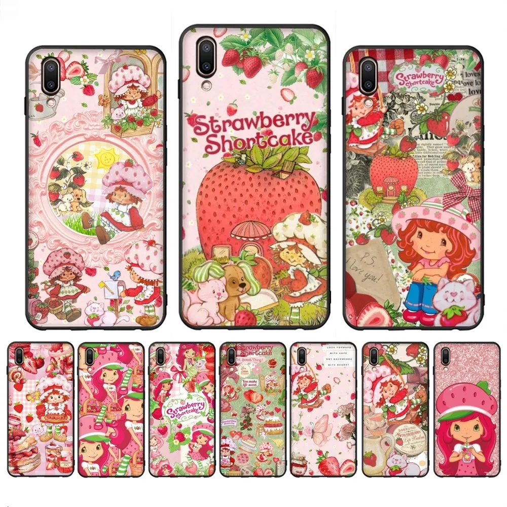 Custodia Per Telefono Strawberry Cute S-Shortcake Per Redmi Note 4X5 A 6 7 8 T 9 9S 10 11 11S 11Epro Poco M3 Pro