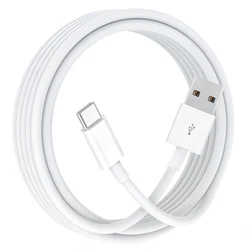 High - Speed USB A to Type C Fast Charging Cable - Universal Data Cord, Available in 1m, 2m, 3m Lengths - 3m (WHITE)
