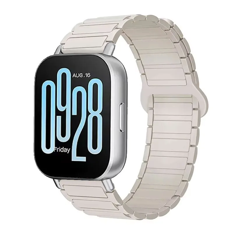 Magnetic Silicone Loop Strap Wristband, 22mm
