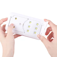 USB powered manicure light therapy machine mini nail baking lamp UV curing instrument handheld mini nail polish glue lamp 2