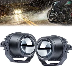 R1200GS Motorcycle LED Fog Lights Auxiliary Assembly  6000K White Spotlight for BMW F850GS F750GS Motorcycle LED Head Light.