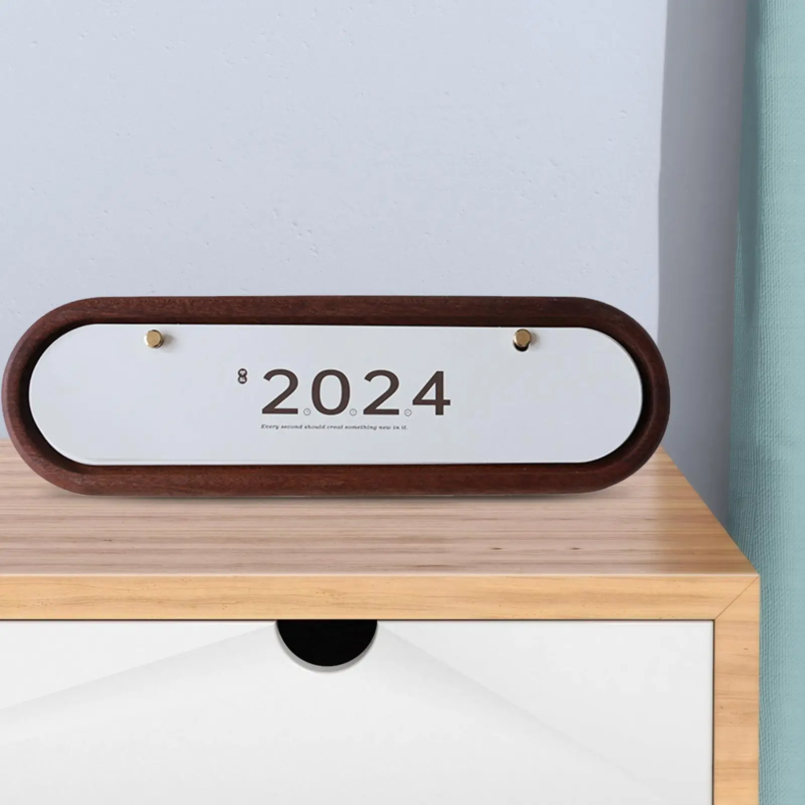 

Desk Calendar 2024 Versatile Thicken Paper January 2024 to December 2024 Lightweight Standing Flip Calendar for Daily Planning