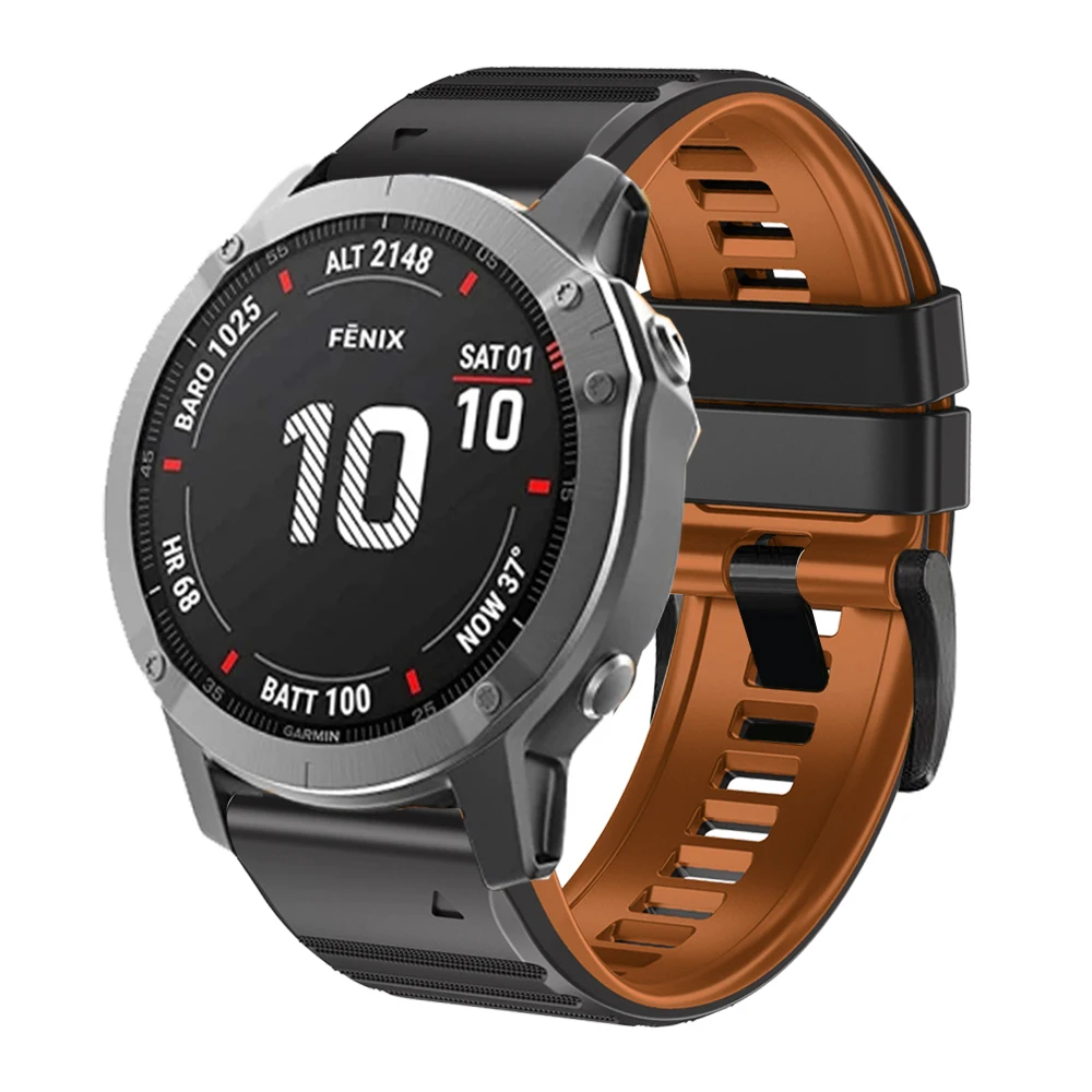 Silicone Quick Release Watch Strap Bracelet - 26mm/22mm