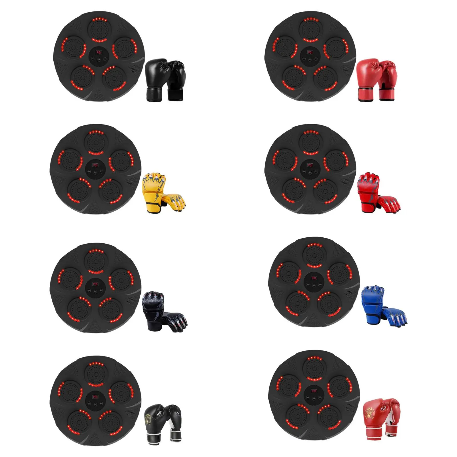 

Music Boxing Training Machine Practice Home Gym Electronic Wall Target