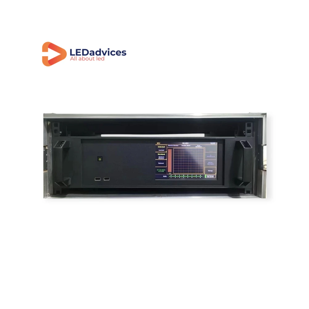 MA2 Stage Lighting Network Processing Unit NPU With Case i5 CPU 4GB RAM 120GB SSD 4096 DMX Channels 8 Outputs DMX512 ARTNET ACN