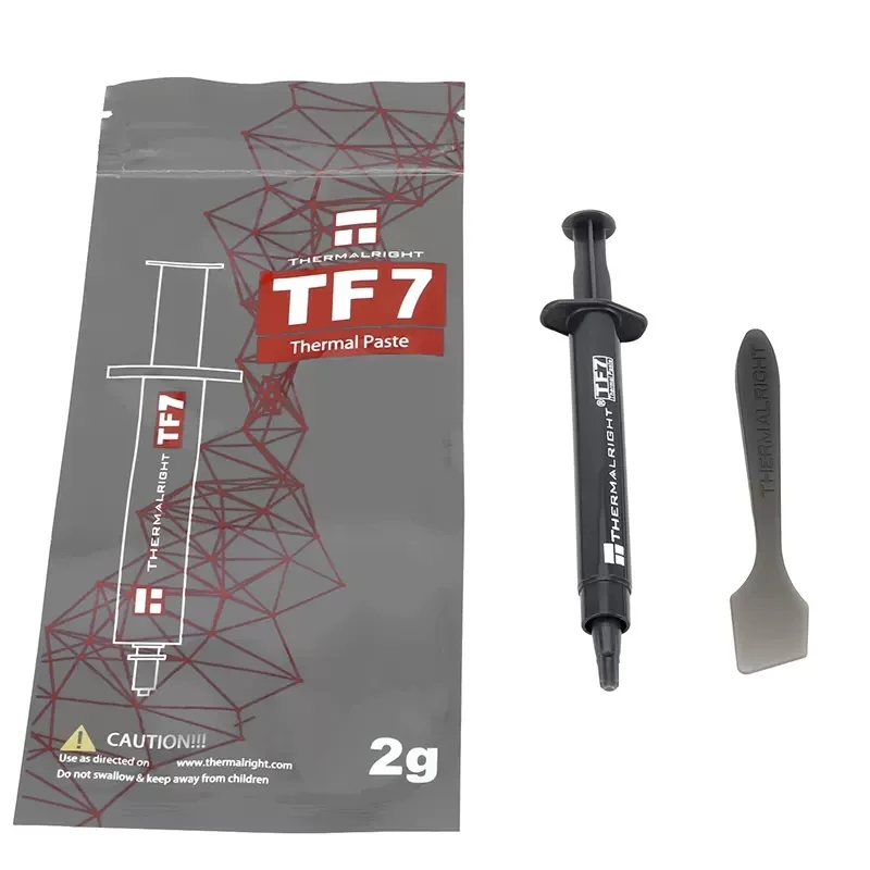 10pcs Thermalright TF7 12.8 W/Mk 열 복합 페이스트 CPU GPU 그래픽 카드 냉각 용 고성능 방열판 페이스트
