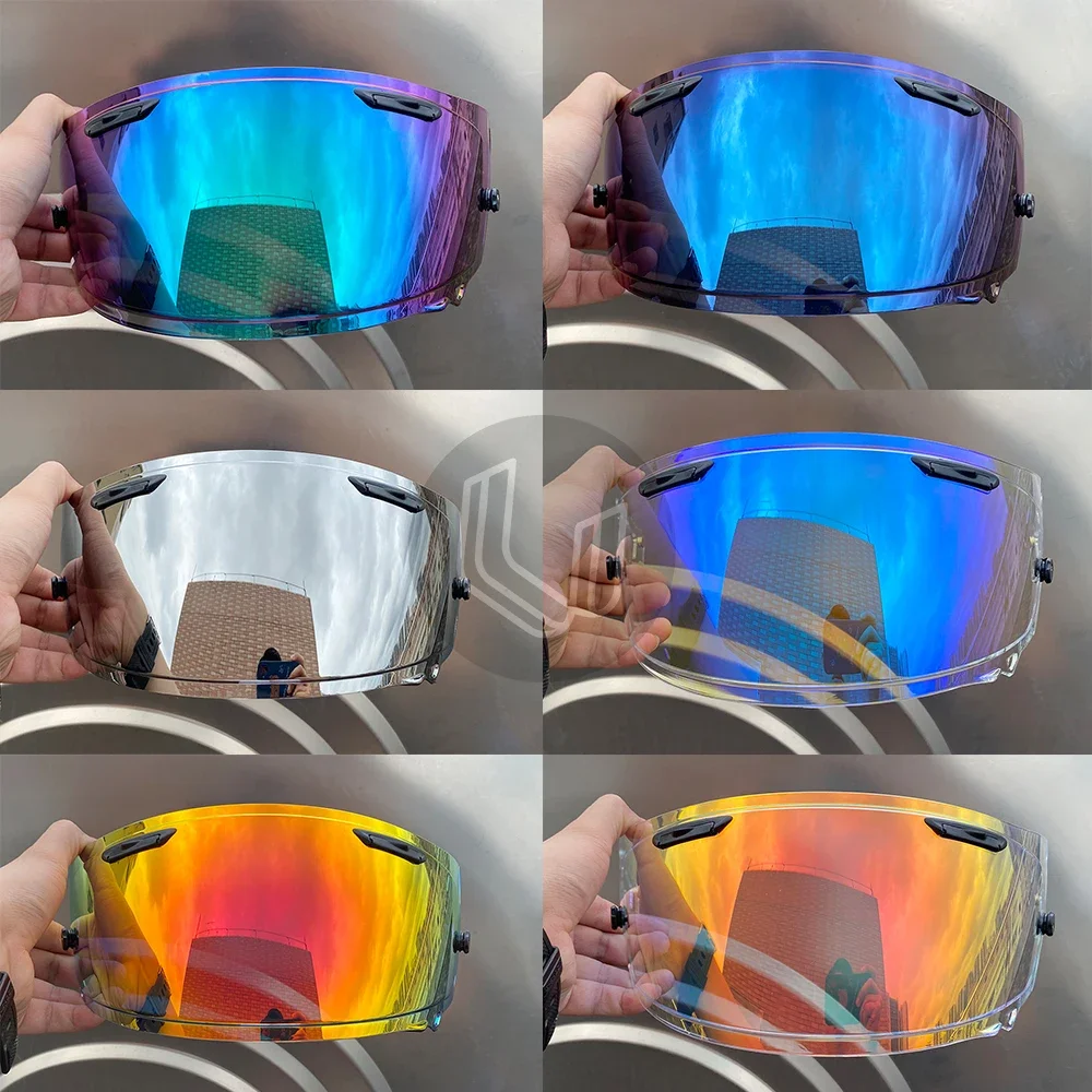 Protezione Uv Anti-Esplosione Casco Moto Visiera Parasole Occhiali Lenti Adatte Per Arai Rx-7X Rx7X Corsair-X Rx-7V Vas-V