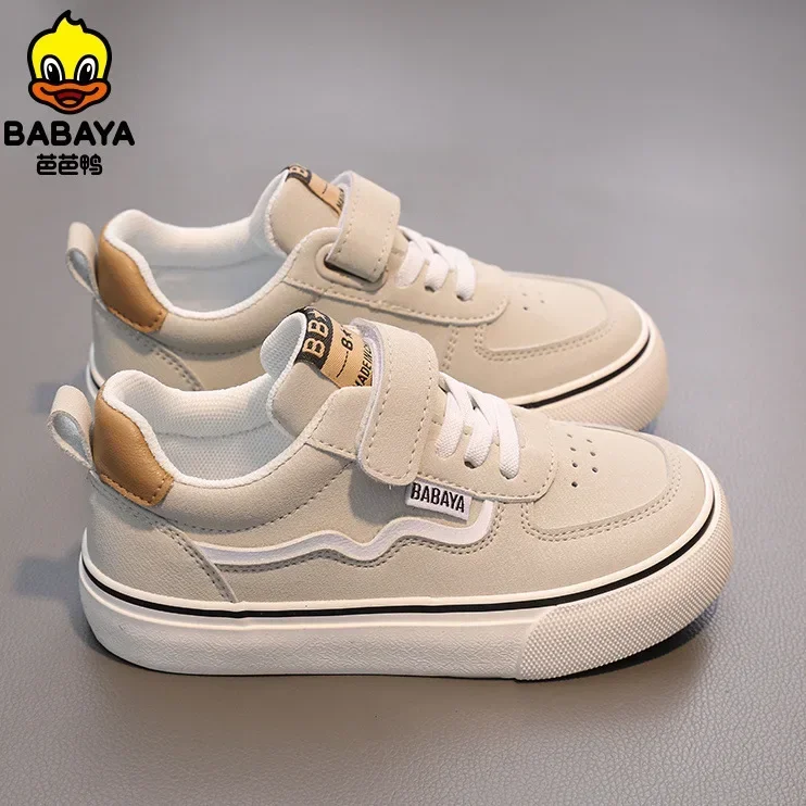 Babaya Children's Canvas Shoes Soft Sole Casual Shoes 2023 Spring New Boys' Canvas Shoes Children's Board Shoes 5