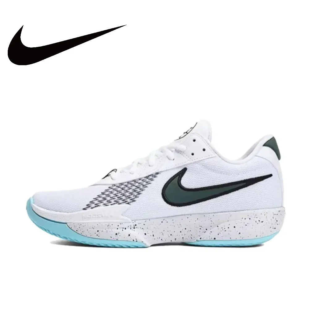 Zapatillas de baloncesto Nike Original Air Zoom GT Cut Academy cómodas, antideslizantes y de caña baja para hombre y mujer
