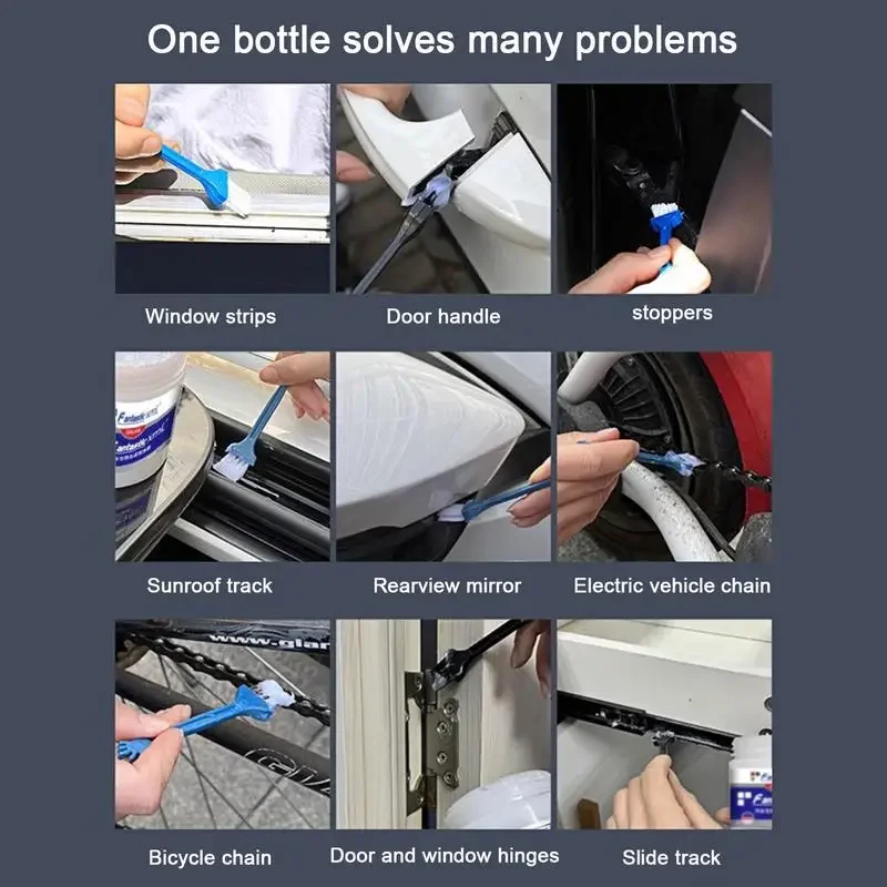 100ML Car Sunroof Track Lubricating Grease car lubricant grease lubricant Door Abnormal Noise Antirust Oil Mechanical Maintenance Gear Oil Grease Lubricating