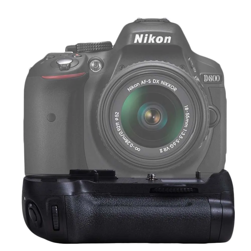 Remplacement pour Nikon MB-D12 PIXEL Poignée dalimentation Grip de Batterie MB-D12 pour Appareil Photo numérique Nikon D810 D800E D800 Compatible avec EN-EL15 Batterie et AA Batterie 