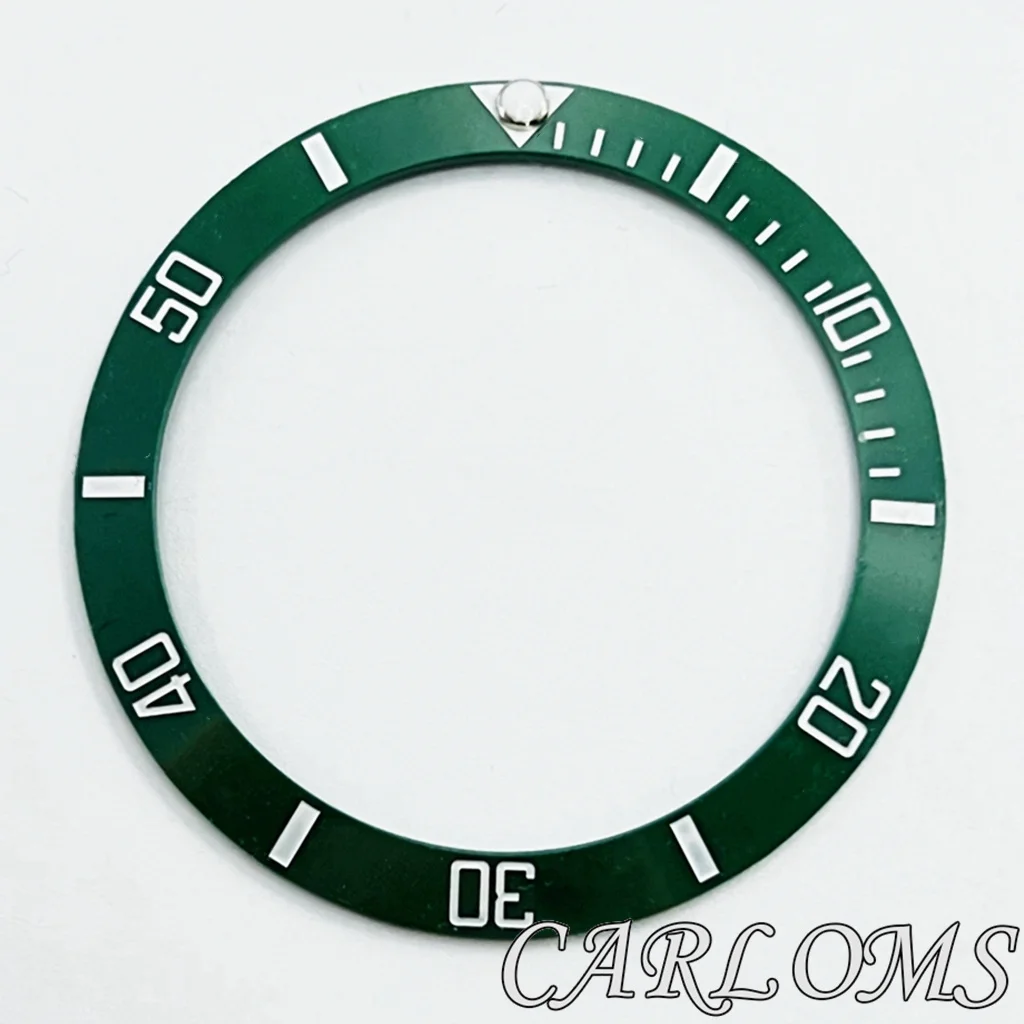 Premium Black Rose Gold Multicolor Ceramic GMT Bezel Insert