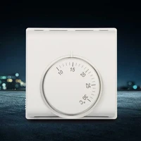 Thermostat de contrôleur de température mécanique de pièce, interrupteur pour climatisation centrale, nouveau 2