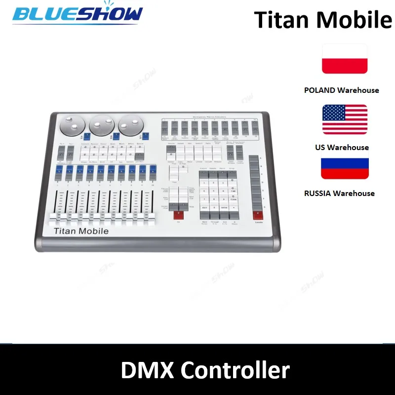 DMX Console Tiger Titan Quartz Titan Quarz M1 i7 with flycase DMX Console Touch Wing Tiger Touch Pro TT Plus Stage Light Console 4