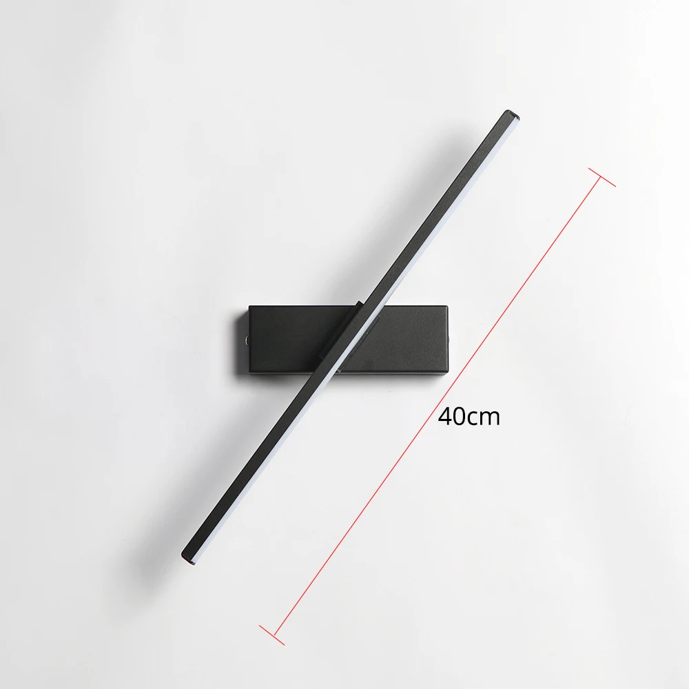 مصباح حائط بجانب السرير لغرفة النوم 330 ° تدوير قا...