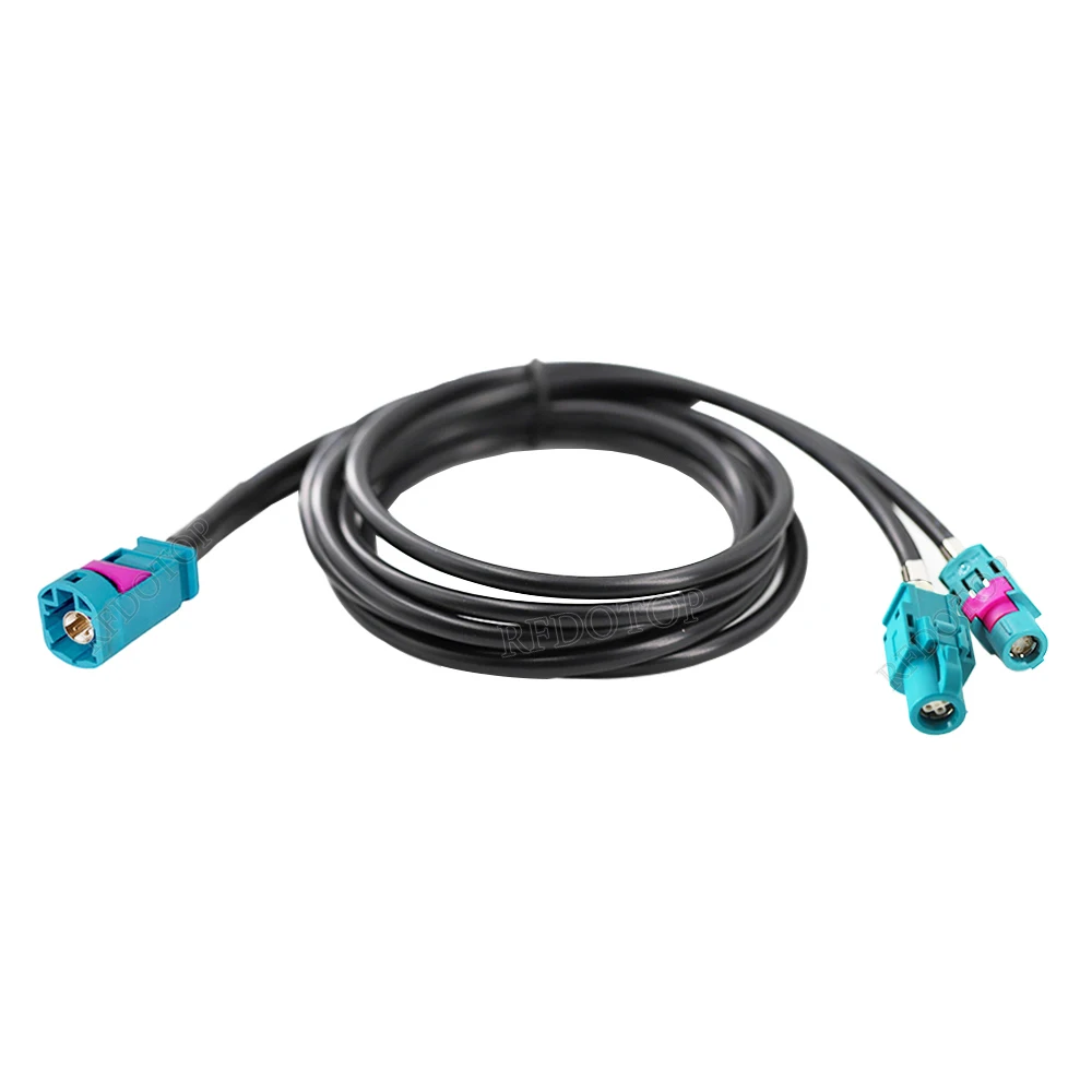 macho para 2 conector fêmea, fio linha