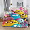 Cute Cartoon M-MinionsS Printed Blanket Picnic Blankets Warm Blanket Soft and Comfortable Blanket Home Travel Birthday Gift 1