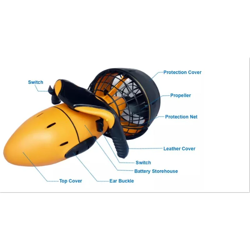 

Water Sports Submersible, Diving Equipment, Underwater Thrusters, Water Scooters 300W 500W High Power Booster