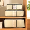 Large Capacity Clothes Quilt Organizer Dustproof Wardrobe Clothes Storage Bag Non-Woven Cabinet Organizer 6
