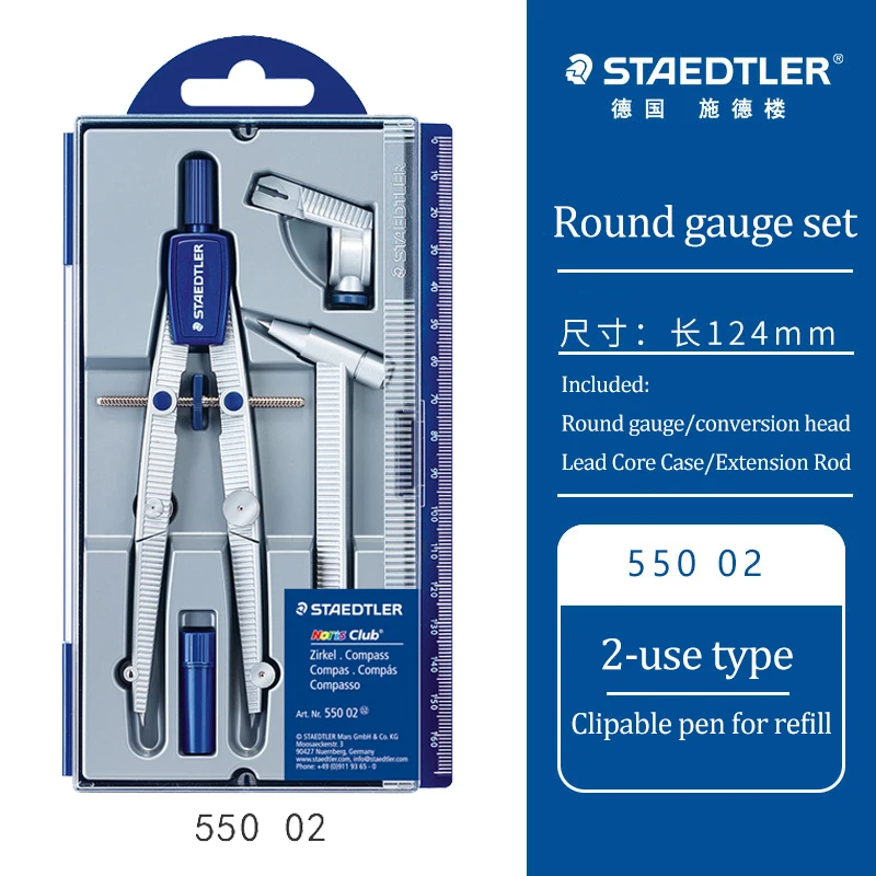 Compas Precision Con Adaptador 552-01 Staedtler GENERICO - Foto 5