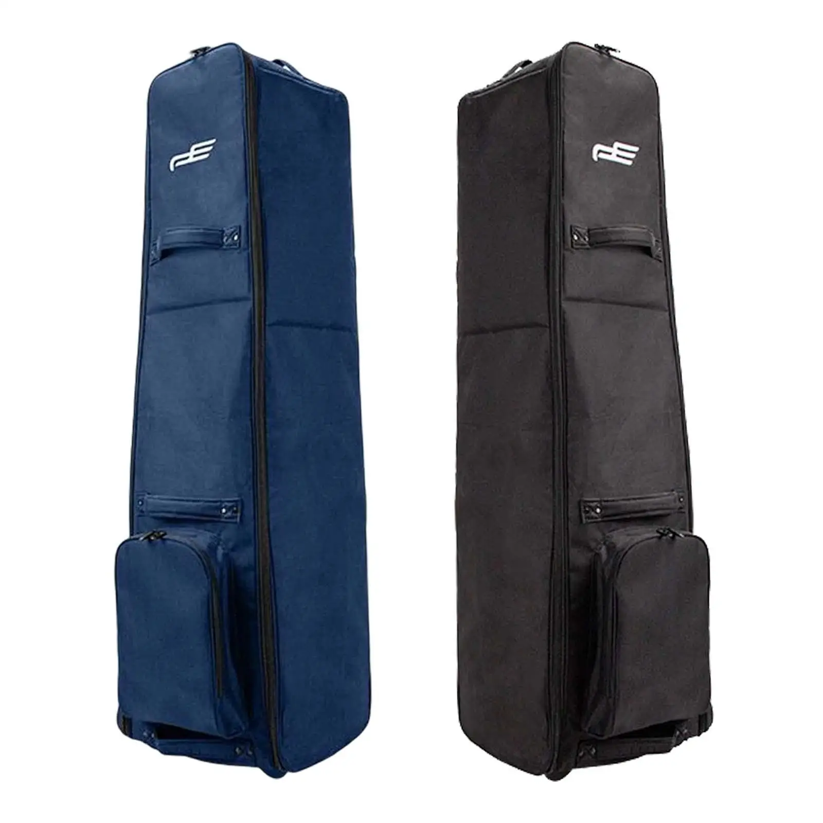 

Portable golf Bag with Wheels Clubs Case Oxford Large Capacity Padded Carry Bag Cover for Storage Training Accessories