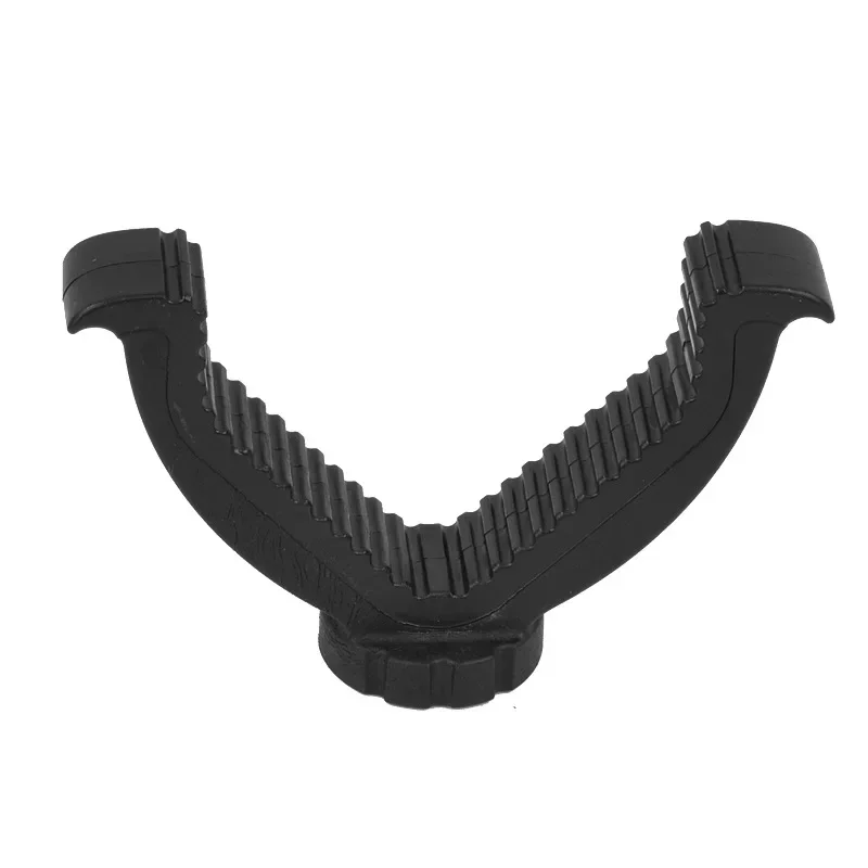 Description Picture 2 of itemTactical Rifle Holder Shooting Rack Gun Rack Top 1/4 Thread Attachment V Yoke For Bipod Tripod Hunting Gun Accessories
