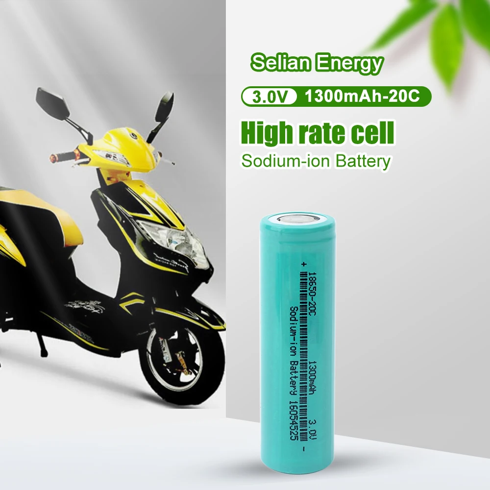 Batteria Ricaricabile HAKADI 18650 Ioni Di Sodio 1500mAh 3.0V - Potenza Ecologica