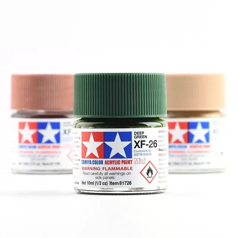 Water-Soluble Tamiya Paint XF25-XF68 10ML Painting for tamiya