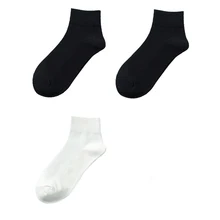  3 Pairs/Lot Men Cotton Socks Casual Harajuku Male Solid Solor Comfortable Business Ankle Fun Short Sock Soft Simple Fashions 