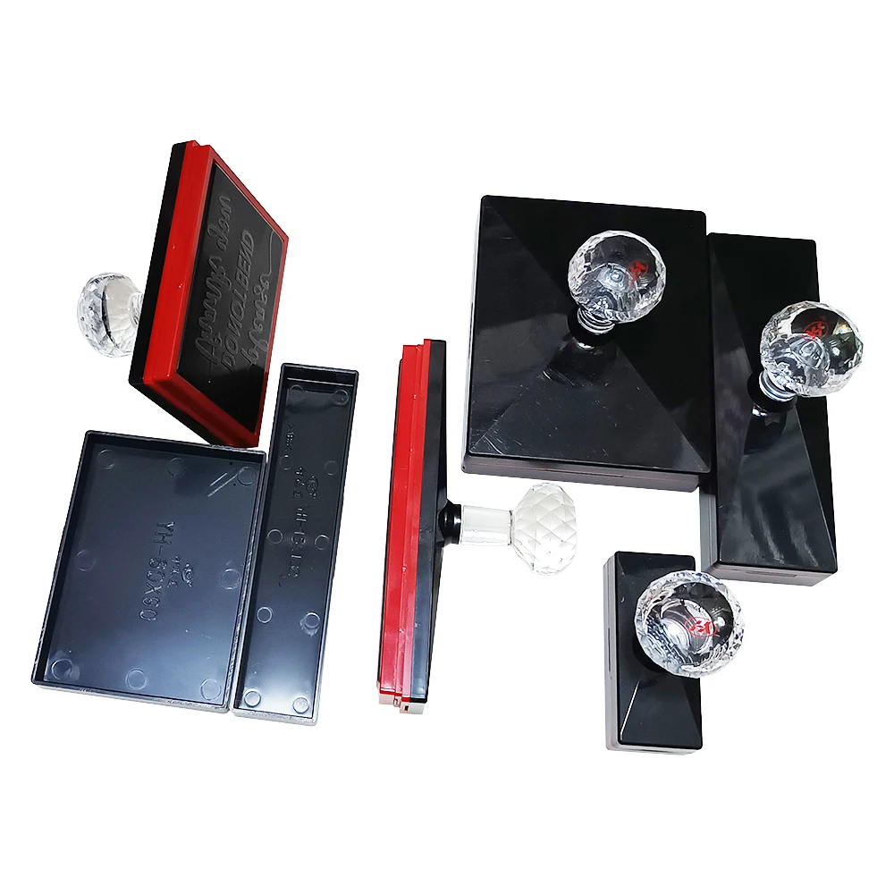 사무용 맞춤형 대형 프리 잉크 비즈니스 스탬프 맞춤형 셀프 잉크 플래시 스탬프..