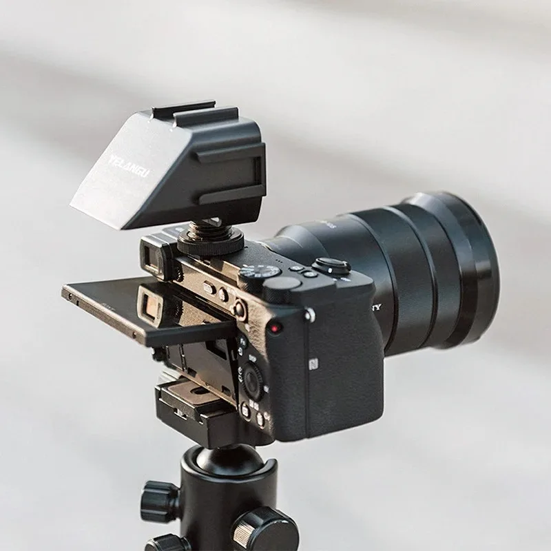 Vlogging Selfie Mirror Viewer for Mirrorless Cameras - Photography Accessory