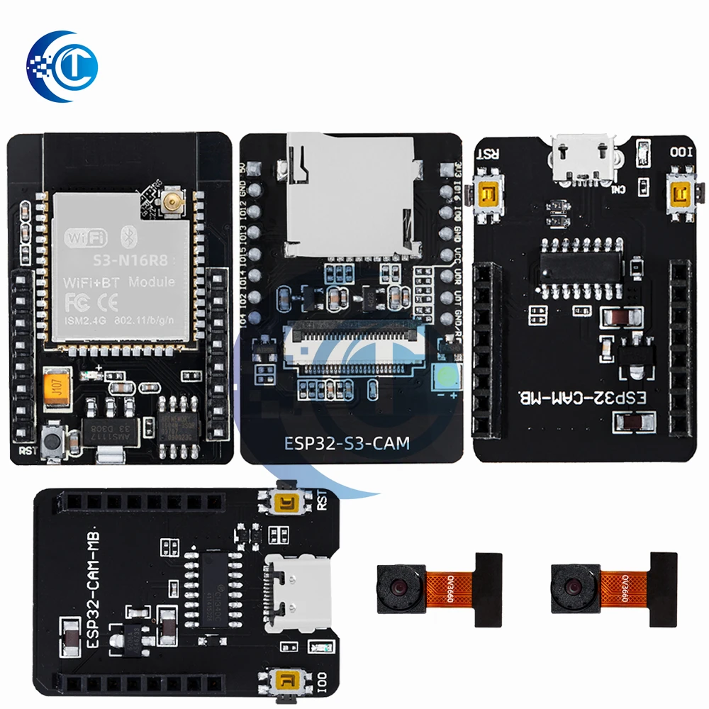 รูปสินค้า บอร์ดพัฒนา ESP32-S3 WiFi + Bluetooth กล้อง OV2640/OV3660