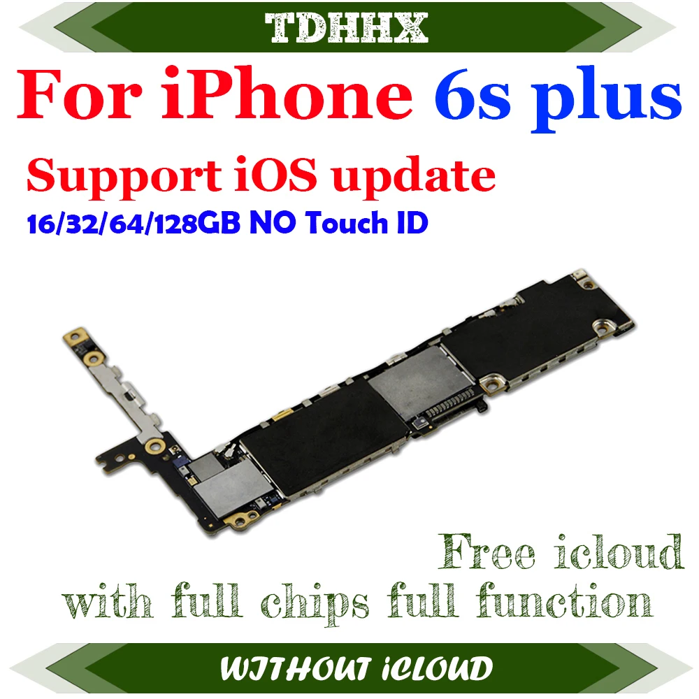 Mainboard for IPhone 6S Plus With Fingerprint Touch ID Lte Clean iCloud iphone motherboard mobile motherboard cell phone parts