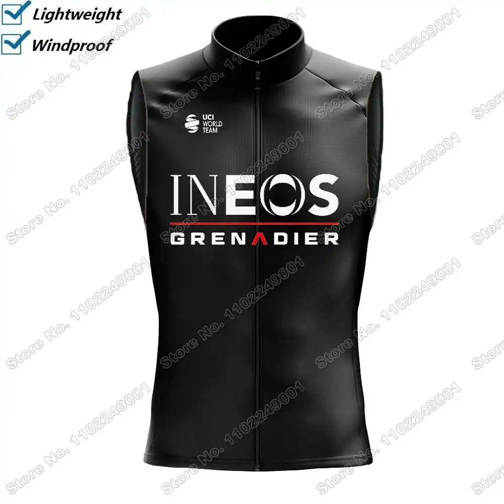 2023 INEOS Grenadier Team Wind Vest Men Race Cycling Vest