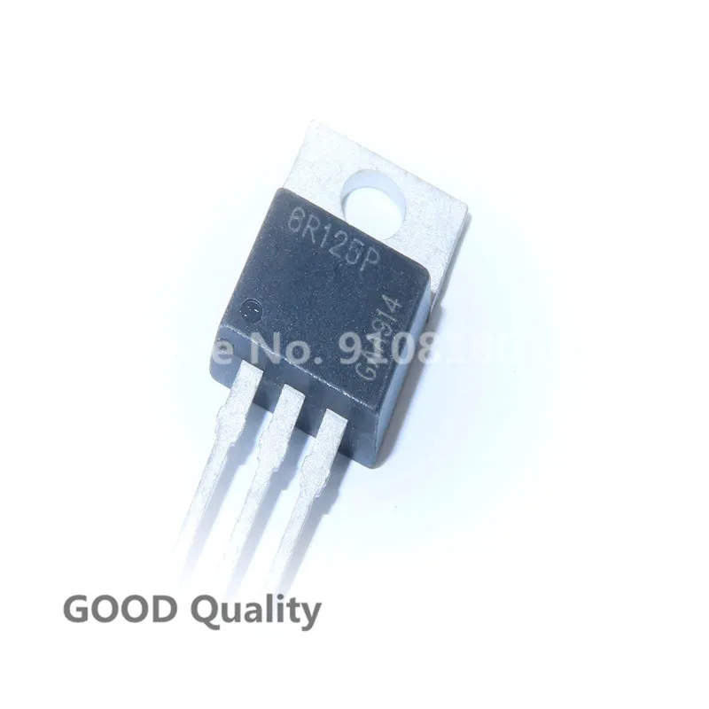 

5 шт./лот 6R125P IPP60R125CP TO-220 650 в 16 А, транзистор, новая искусственная кожа