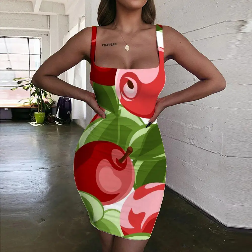 Dress Summer Women Apples Clothes Dress Apple Women Apple Clothes