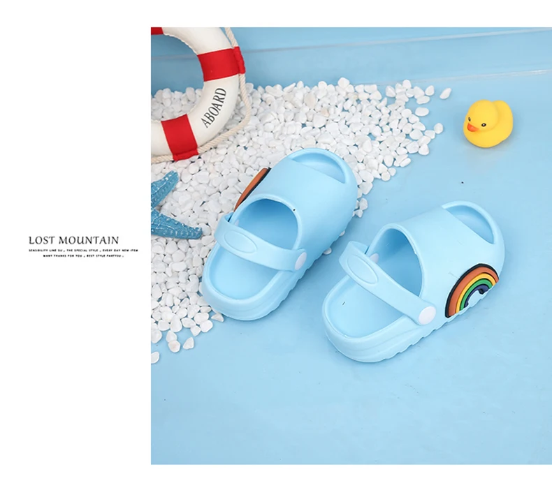 children's shoes for high arches Summer Kids Shoes for Girl Sandals Baby Toddler Non-slip Boys Fashion Beach Slides Bone Resinchildren Lightweight Water Shoes children's sandals near me