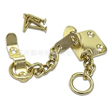 Hotel Door Anti-Theft Chain Push-Pull Anti-Chain Thickening Safety Door Bolt