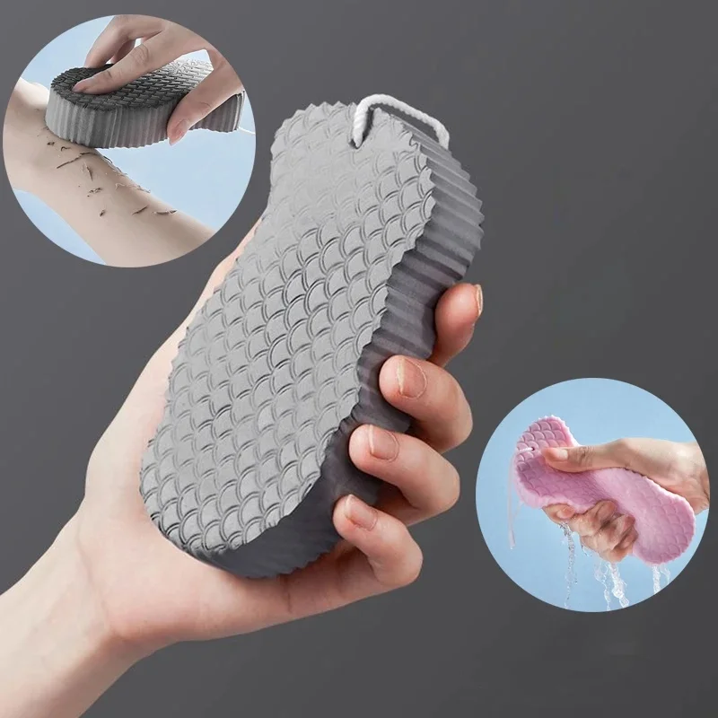 1Pc Cleaning Sponge Body Dead Skin Remover Exfoliating Massager Children Bath Sponge Cleansing Shower Brush Peeling Sponge
