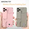 Creative Folding Pistol Bullet Automatic Pop Up Soft Bullet Toy Mobile Phone Appearance Gun For Game Battle For Kids Toys Gifts 4